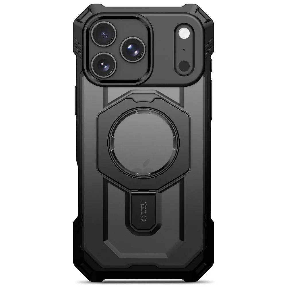 Apple iPhone 18 Pro Telefona vāciņš melns TECH-PROTECT MAGFORCE MAGSAFE