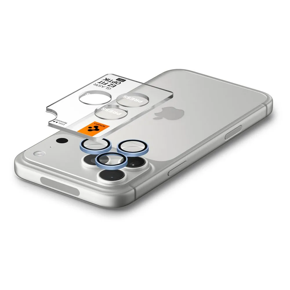 Apple iPhone 18 Pro skärmskydd  SPIGEN OPTIK PRO GLAS.TR EZ FIT CAMERA PROTECTOR 2-PACK