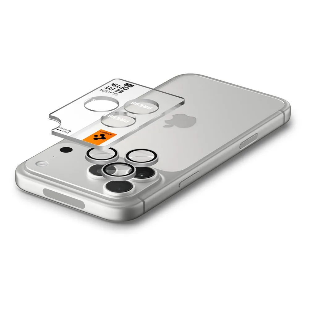 Apple iPhone 18 Pro skärmskydd  SPIGEN OPTIK PRO GLAS.TR EZ FIT CAMERA PROTECTOR 2-PACK