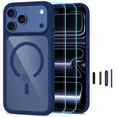 iPhone iPhone 18 Pro Telefona vāciņš TECH-PROTECT MAGONE MAGSAFE CC + GLASS 2-PACK Apple iPhone 18 Pro