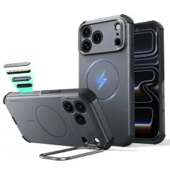 iPhone iPhone 18 Pro Telefona vāciņš ESR CYBER TOUGH KICKSTAND MAGSAFE Apple iPhone 18 Pro