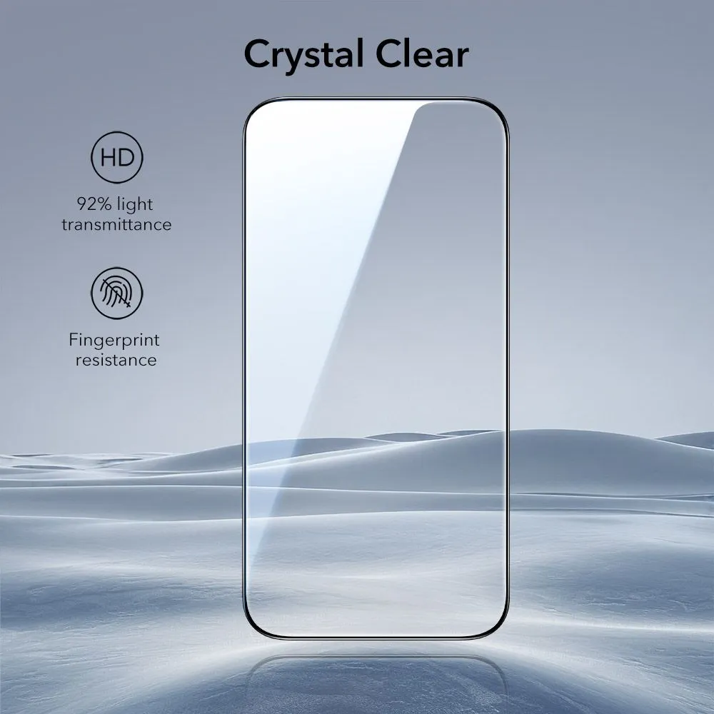 Apple iPhone 18 Pro Max Aizsargstikls  ESR ULTRAFIT TEMPERED GLASS 2-PACK
