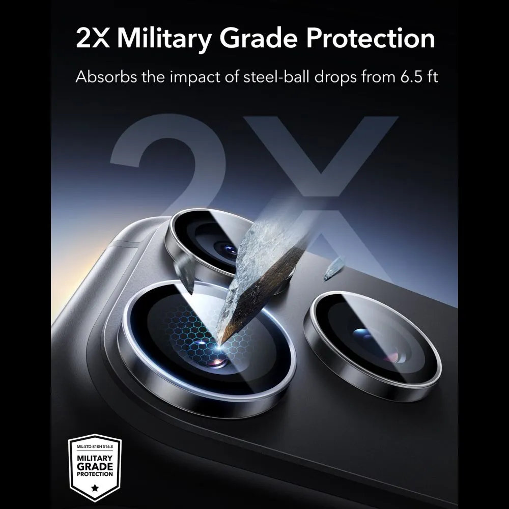 Apple iPhone 18 Pro Max skärmskydd  ESR ARMORITE CAMERA PROTECTOR