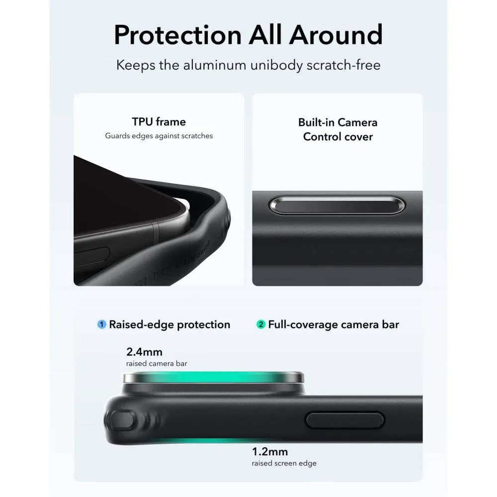 Apple iPhone 18 Pro Max Telefona vāciņš ESR CLASSIC HYBRID KICKSTAND MAGSAFE