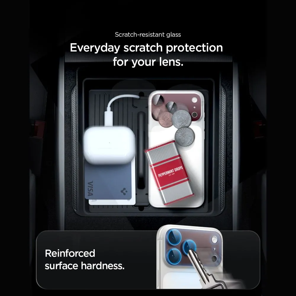 Apple iPhone 18 Pro Max Aizsargstikls SPIGEN OPTIK PRO XL GLAS.TR EZ FIT CAMERA PROTECTOR