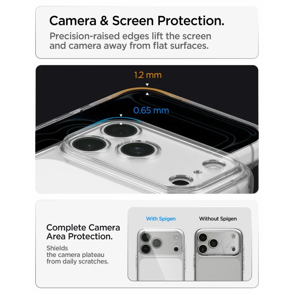 Apple iPhone 18 Pro Max Telefona vāciņš caurspīdīgs SPIGEN ULTRA HYBRID