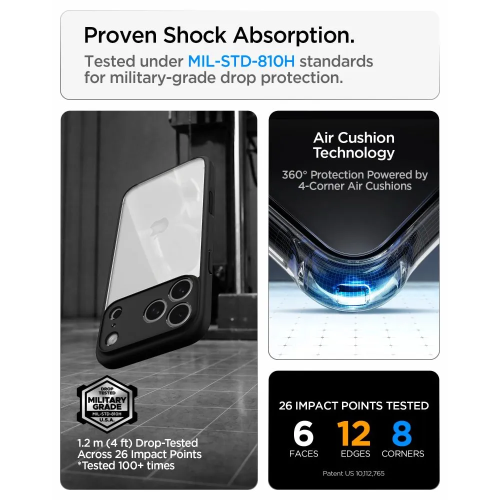 Apple iPhone 18 Pro Max Telefona vāciņš  SPIGEN ULTRA HYBRID