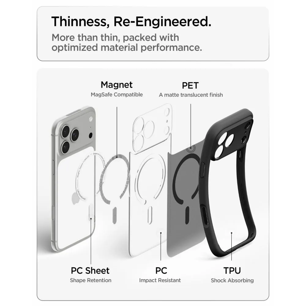 Apple iPhone 18 Pro Max Telefona vāciņš  SPIGEN ULTRA HYBRID MAGSAFE