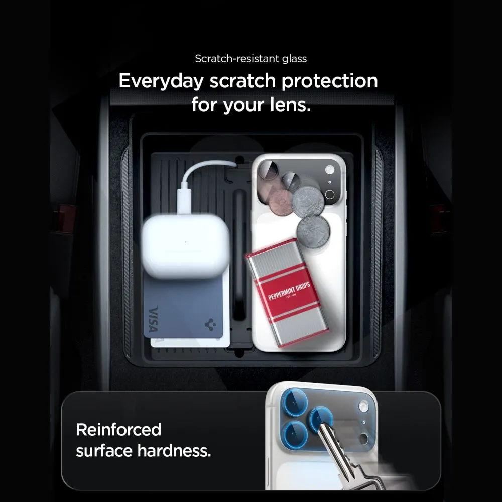 Apple iPhone 18 Pro Max skärmskydd  SPIGEN OPTIK PRO XL GLAS.TR EZ FIT CAMERA PROTECTOR