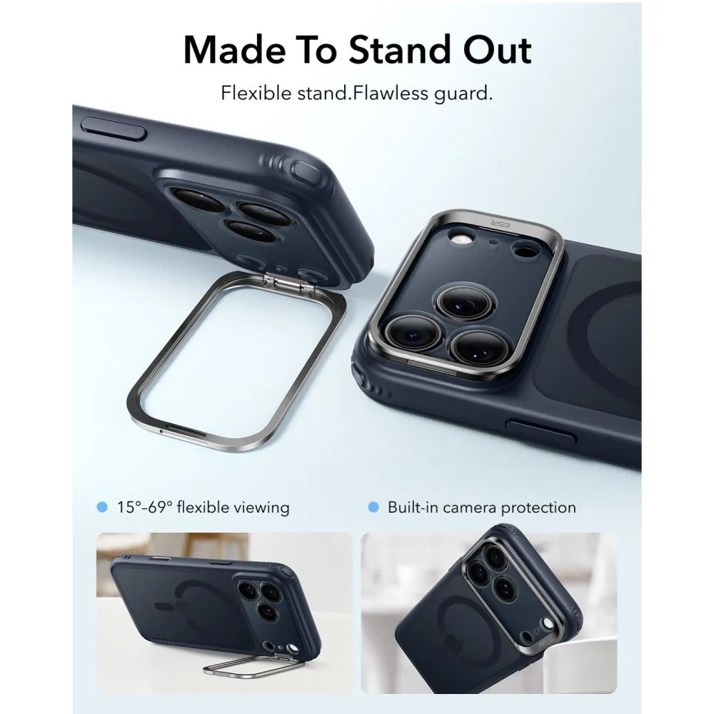 Apple iPhone 18 Pro Max Telefona vāciņš  ESR CLASSIC HYBRID KICKSTAND MAGSAFE