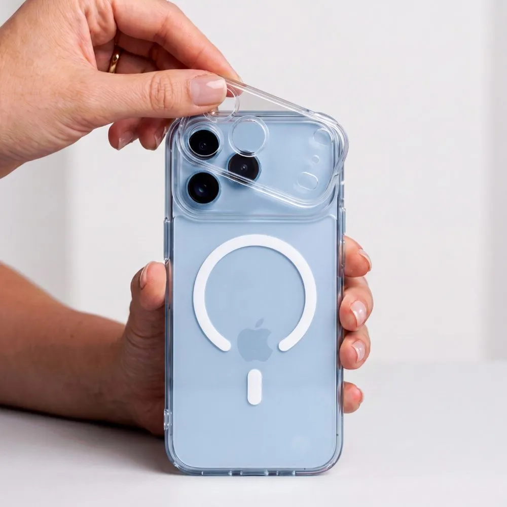 Apple iPhone 18 Pro Max Telefona vāciņš caurspīdīgs TECH-PROTECT MAGPEAK MAGSAFE CC