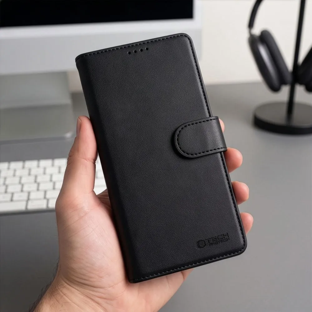 Apple iPhone 18 Pro Max Telefona maciņš melns TECH-PROTECT WALLET MAGSAFE