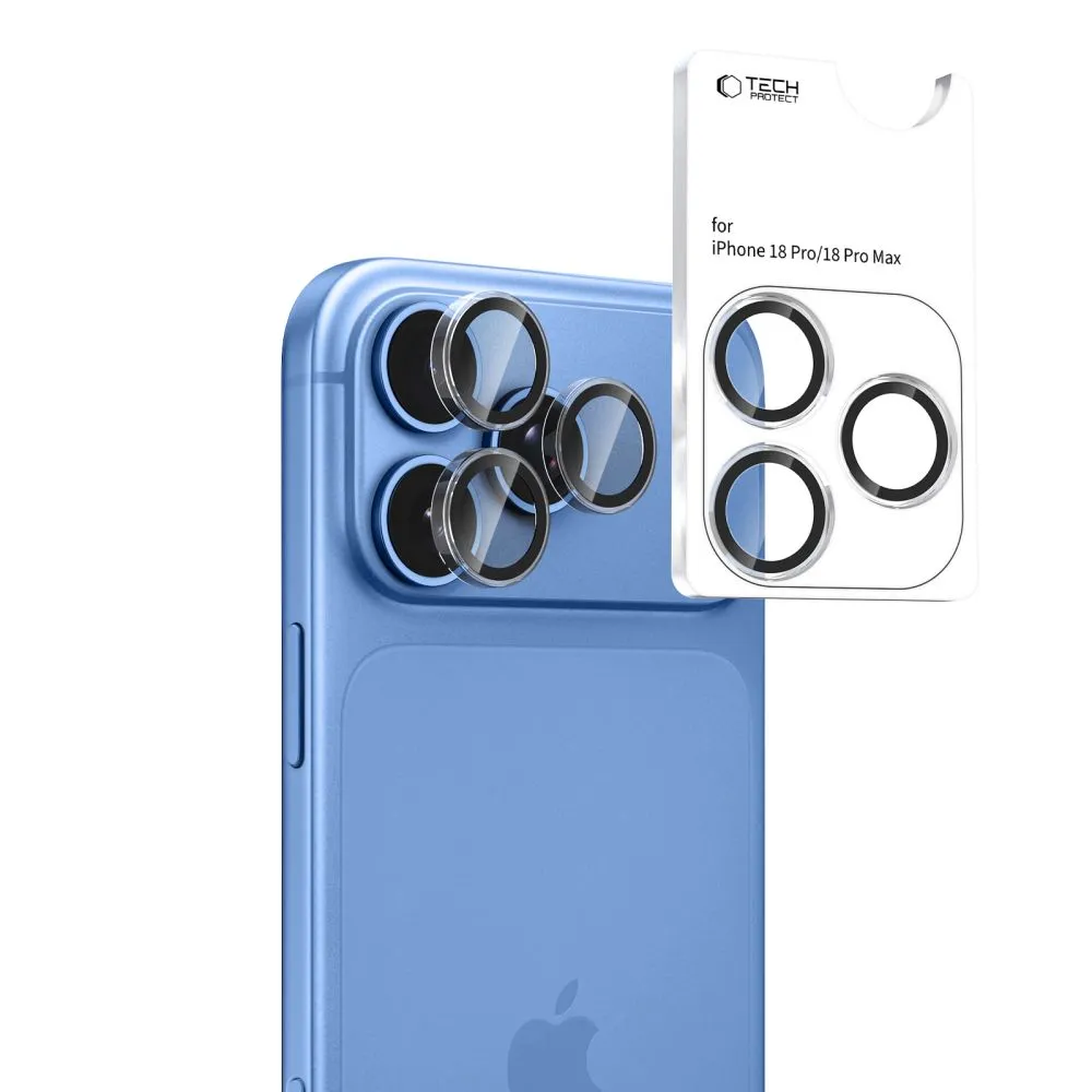 Apple iPhone 18 Pro Max Ekraanikaitsed TECH-PROTECT CAMRING FIT+