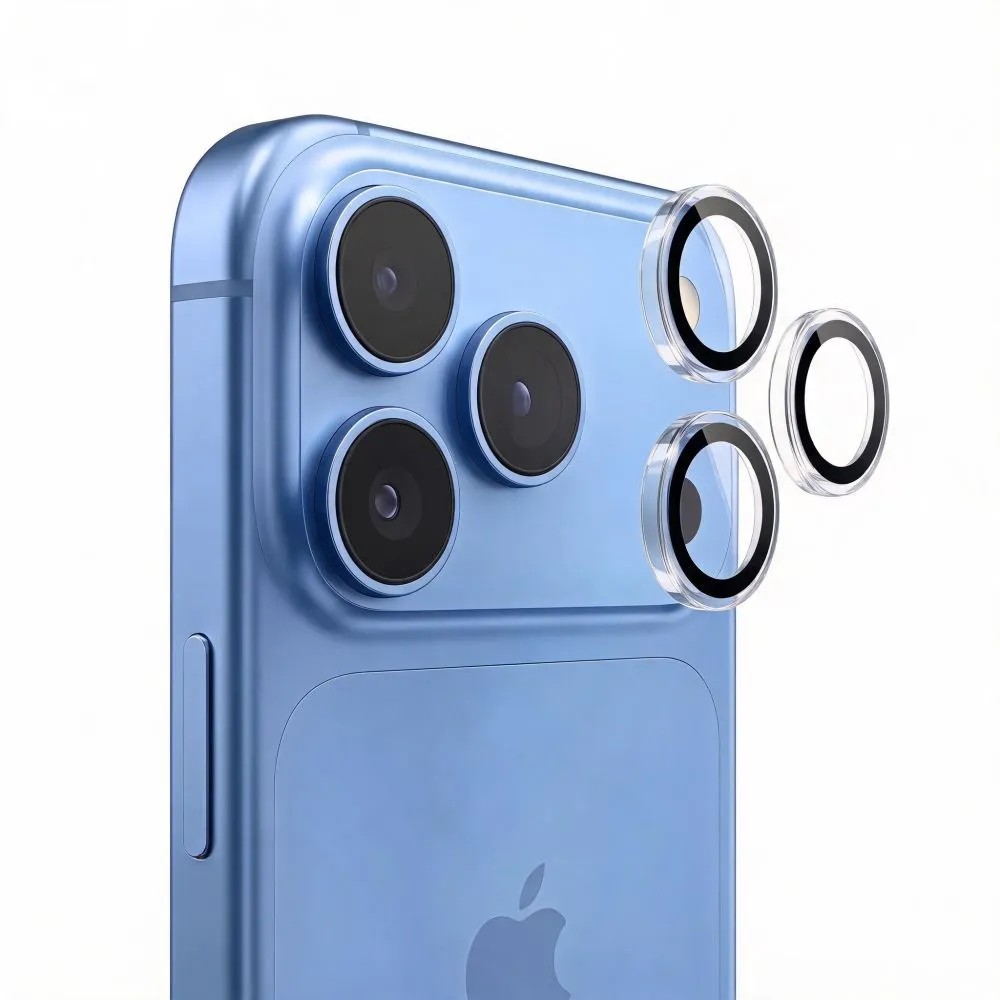 Apple iPhone 18 Pro Max Aizsargstikls  TECH-PROTECT CAMRING FIT+