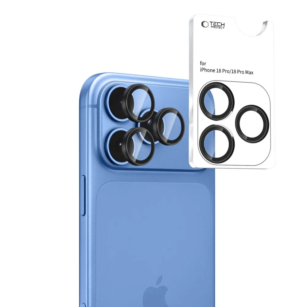 Apple iPhone 18 Pro Max Ekraanikaitsed TECH-PROTECT CAMRING FIT+