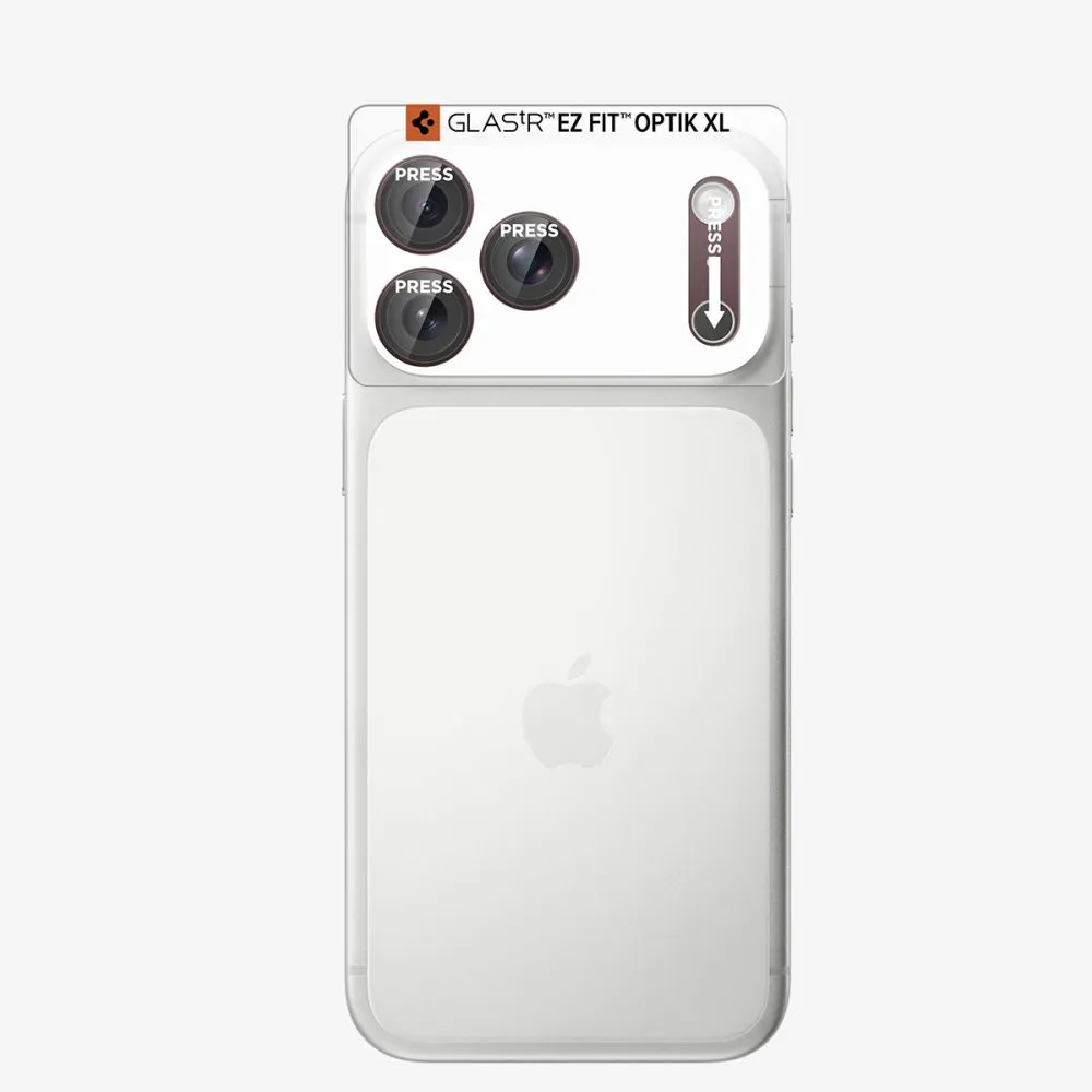 Apple iPhone 18 Pro Max Aizsargstikls SPIGEN OPTIK PRO XL GLAS.TR EZ FIT CAMERA PROTECTOR