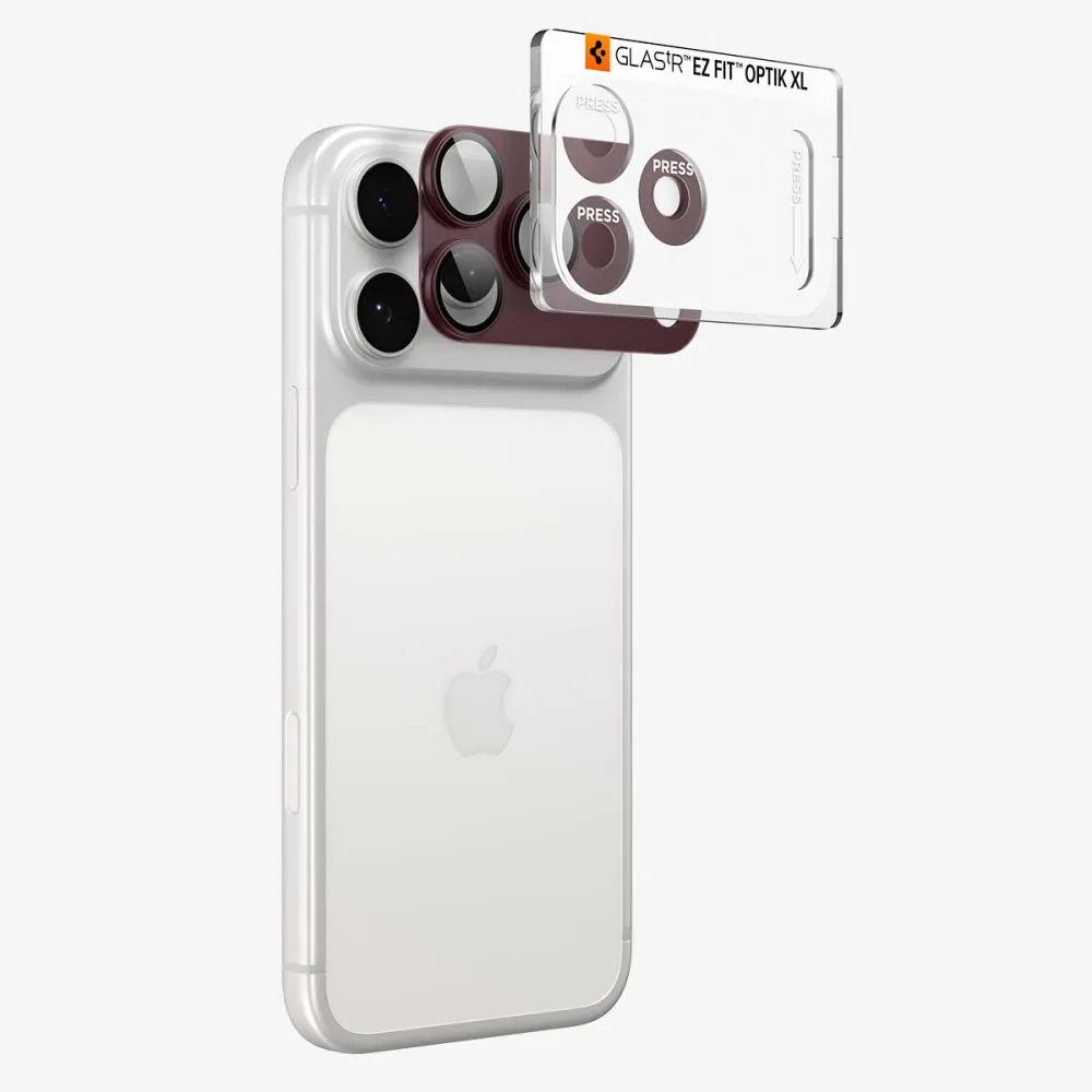 Apple iPhone 18 Pro Max Aizsargstikls SPIGEN OPTIK PRO XL GLAS.TR EZ FIT CAMERA PROTECTOR