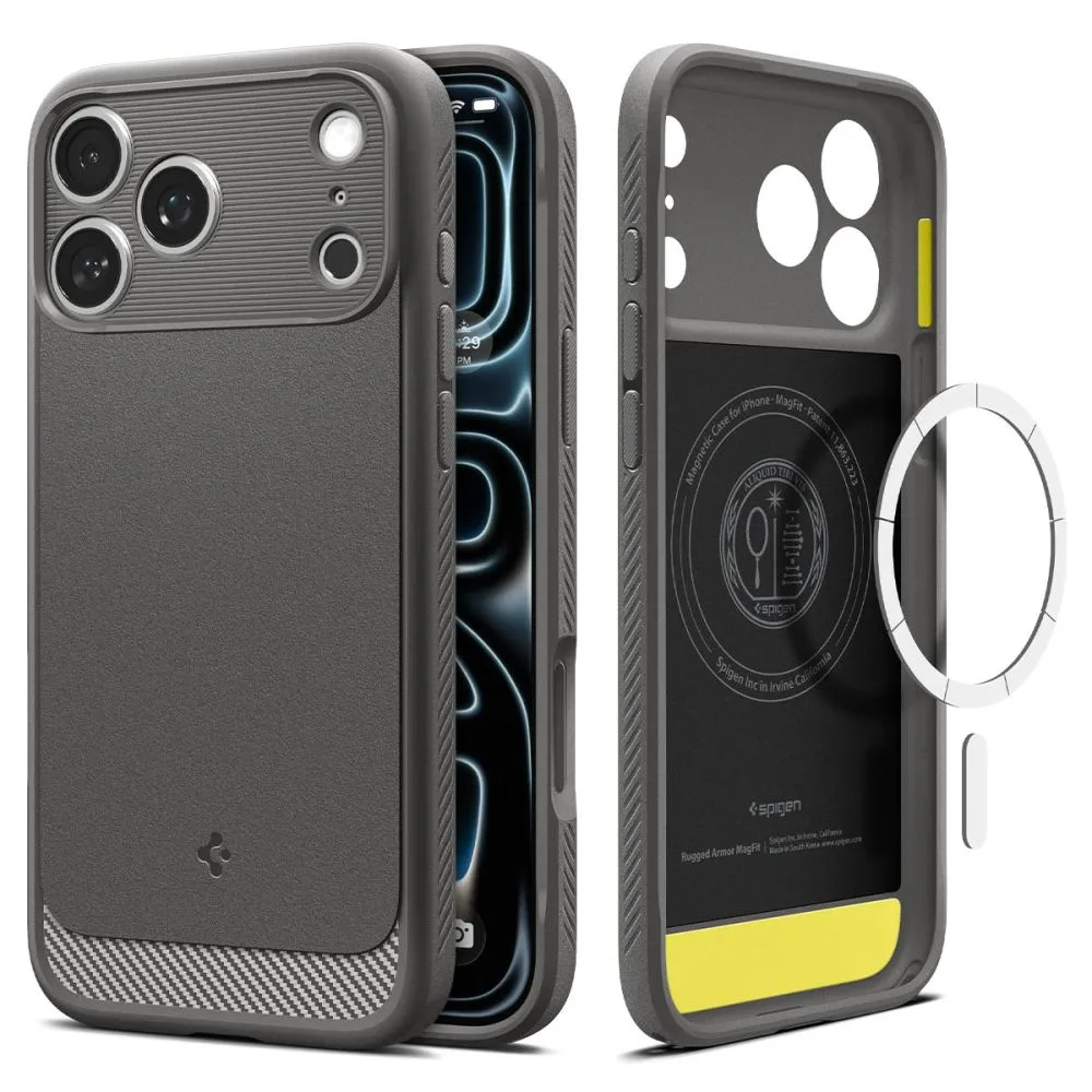 Apple iPhone 18 Pro Max Telefona vāciņš  SPIGEN RUGGED ARMOR MAGSAFE