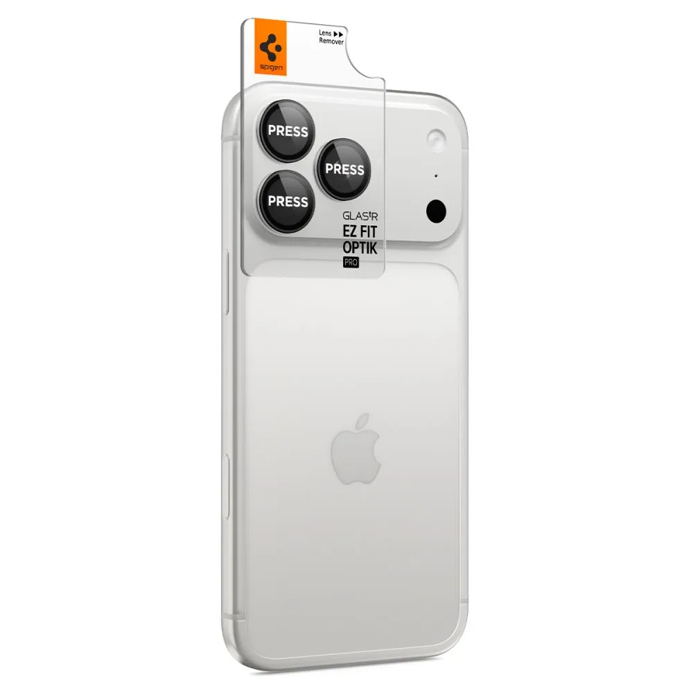 Apple iPhone 18 Pro Max skärmskydd  SPIGEN OPTIK PRO GLAS.TR EZ FIT CAMERA PROTECTOR 2-PACK