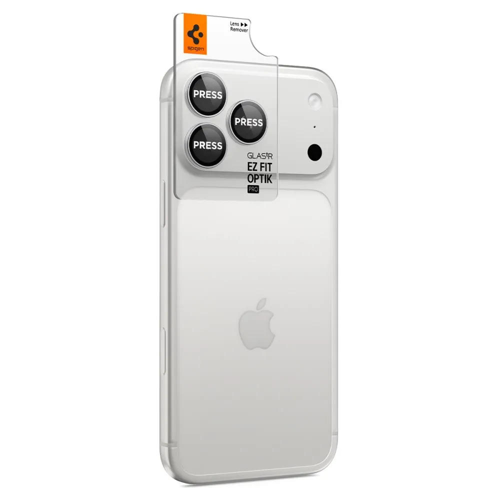Apple iPhone 18 Pro Max Aizsargstikls  SPIGEN OPTIK PRO GLAS.TR EZ FIT CAMERA PROTECTOR 2-PACK