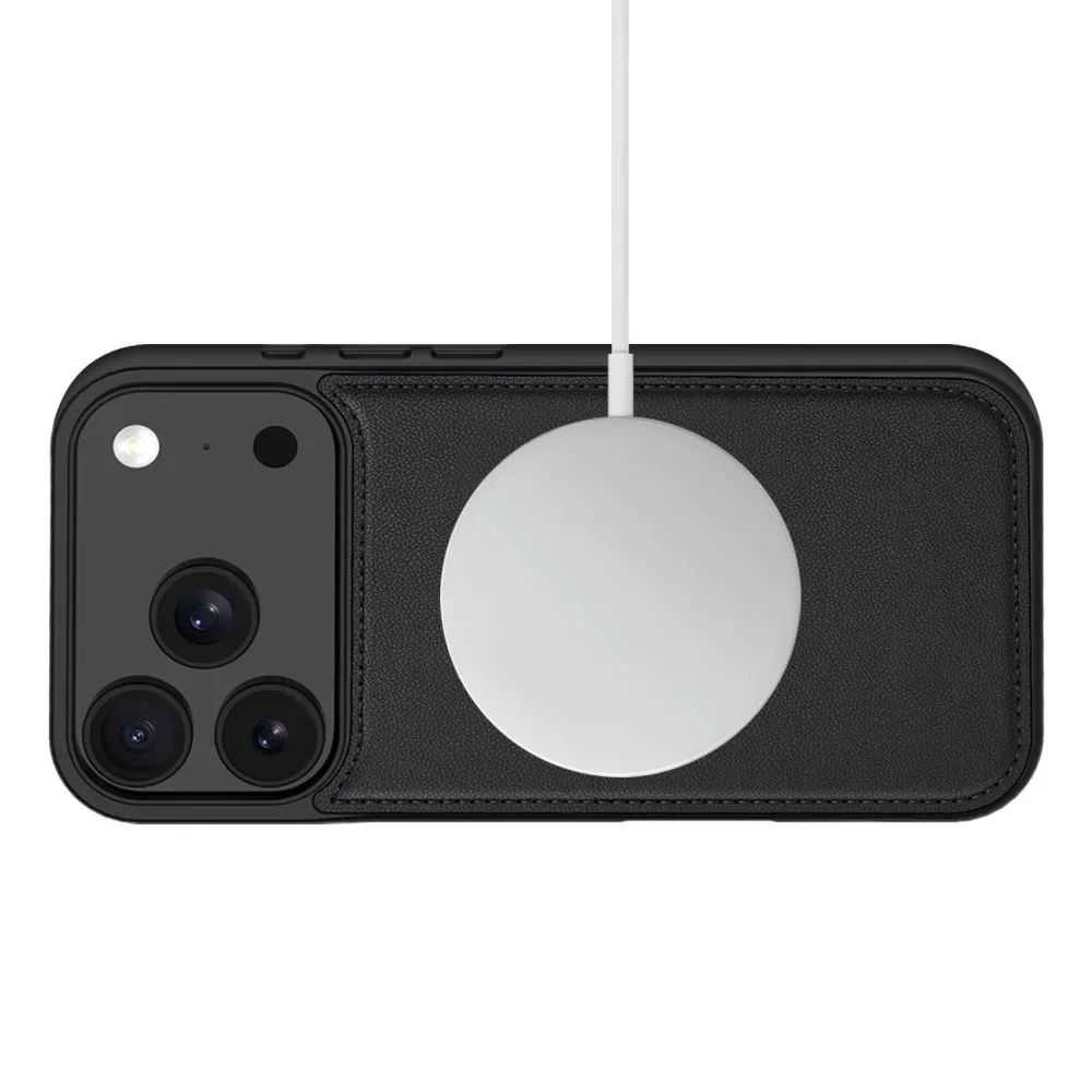 Apple iPhone 18 Pro Max Telefona maciņš melns TECH-PROTECT WALLET MAGSAFE
