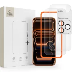 iPhone iPhone 18 Pro Max Aizsargstikls TECH-PROTECT EASY SET+ 3-PACK Apple iPhone 18 Pro Max