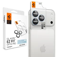 iPhone iPhone 18 Pro Max Aizsargstikls SPIGEN OPTIK PRO GLAS.TR EZ FIT CAMERA PROTECTOR 2-PACK Apple iPhone 18 Pro Max