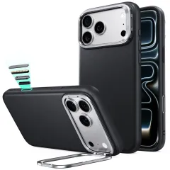 iPhone iPhone 18 Pro Max Telefona vāciņš ESR LEATHER KICKSTAND MAGSAFE Apple iPhone 18 Pro Max