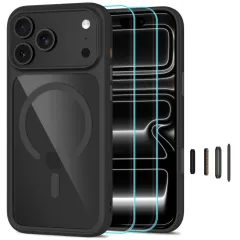 iPhone iPhone 18 Pro Max Telefona vāciņš TECH-PROTECT MAGONE MAGSAFE CC + GLASS 2-PACK Apple iPhone 18 Pro Max