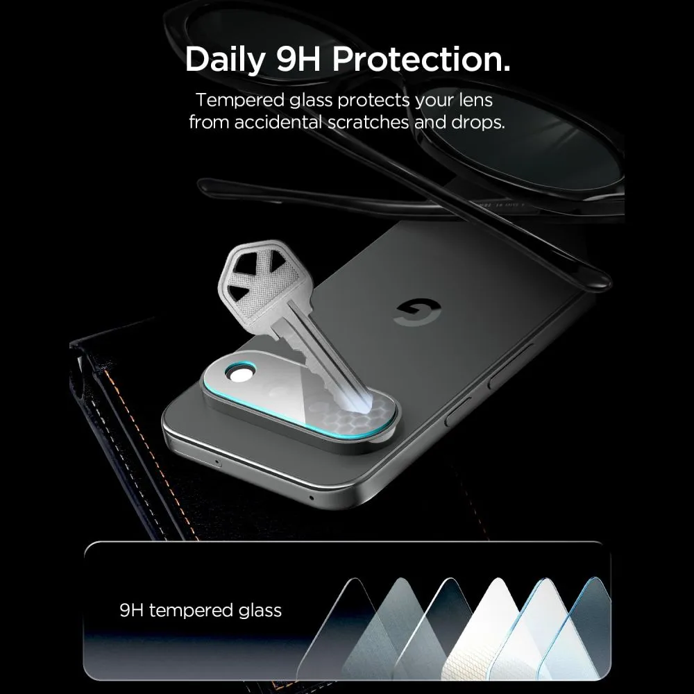 Google Pixel 11 Pro XL защитное стекло  SPIGEN OPTIK PRO GLAS.TR EZ FIT CAMERA PROTECTOR 2-PACK