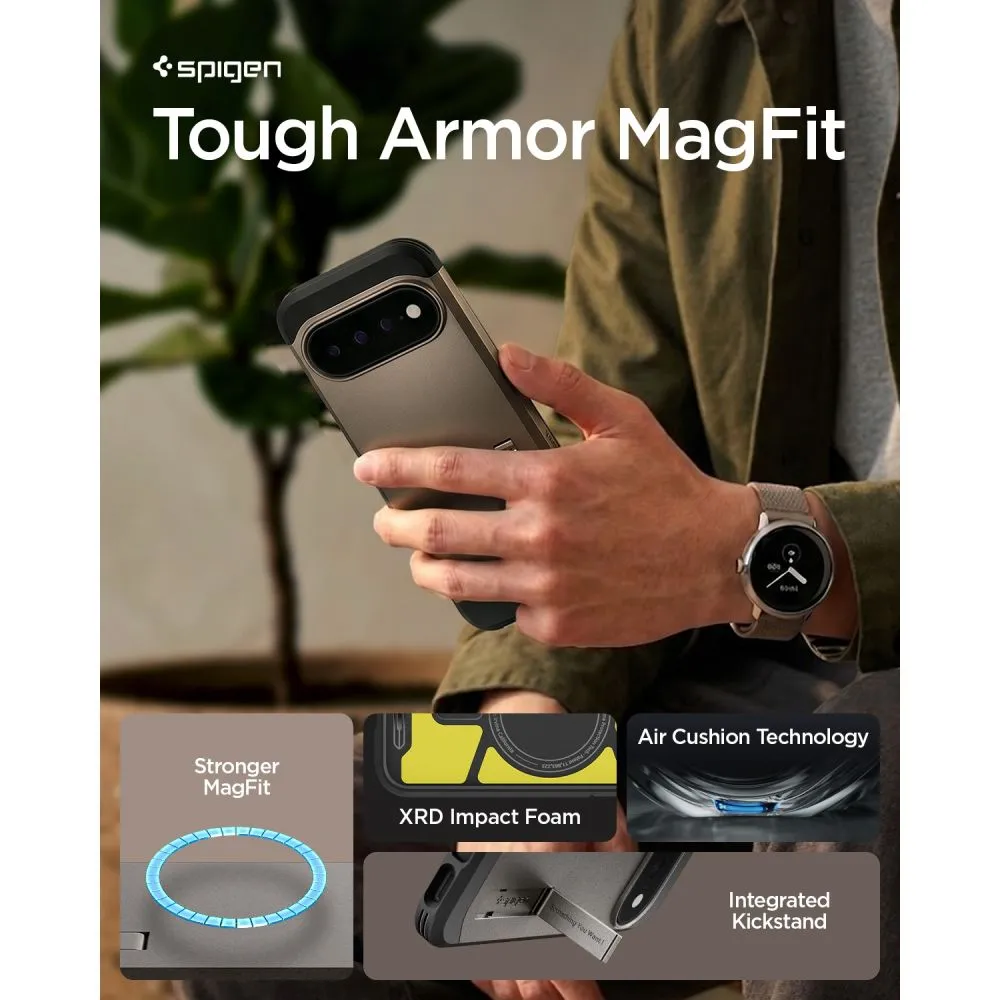 Google Pixel 11 Pro XL skal  SPIGEN TOUGH ARMOR MAG MAGSAFE