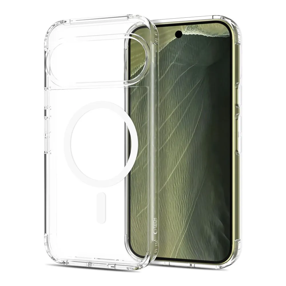 Google Pixel 11 Pro XL Telefona vāciņš caurspīdīgs TECH-PROTECT FLEXAIR HYBRID MAGSAFE