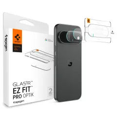 Google Pixel 11 Pro XL Aizsargstikls SPIGEN OPTIK PRO GLAS.TR EZ FIT CAMERA PROTECTOR 2-PACK Google Pixel 11 Pro XL
