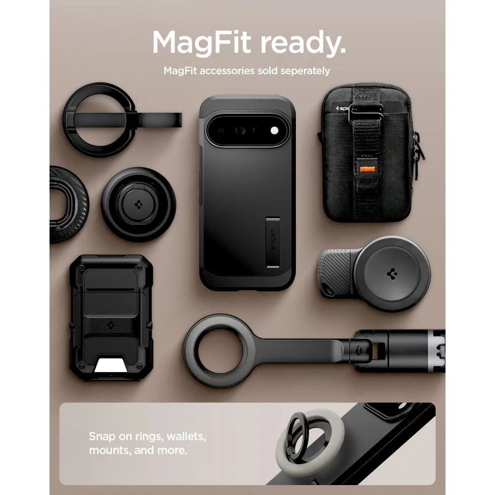 Google Pixel 11 Pro Telefona vāciņš  SPIGEN TOUGH ARMOR MAG MAGSAFE