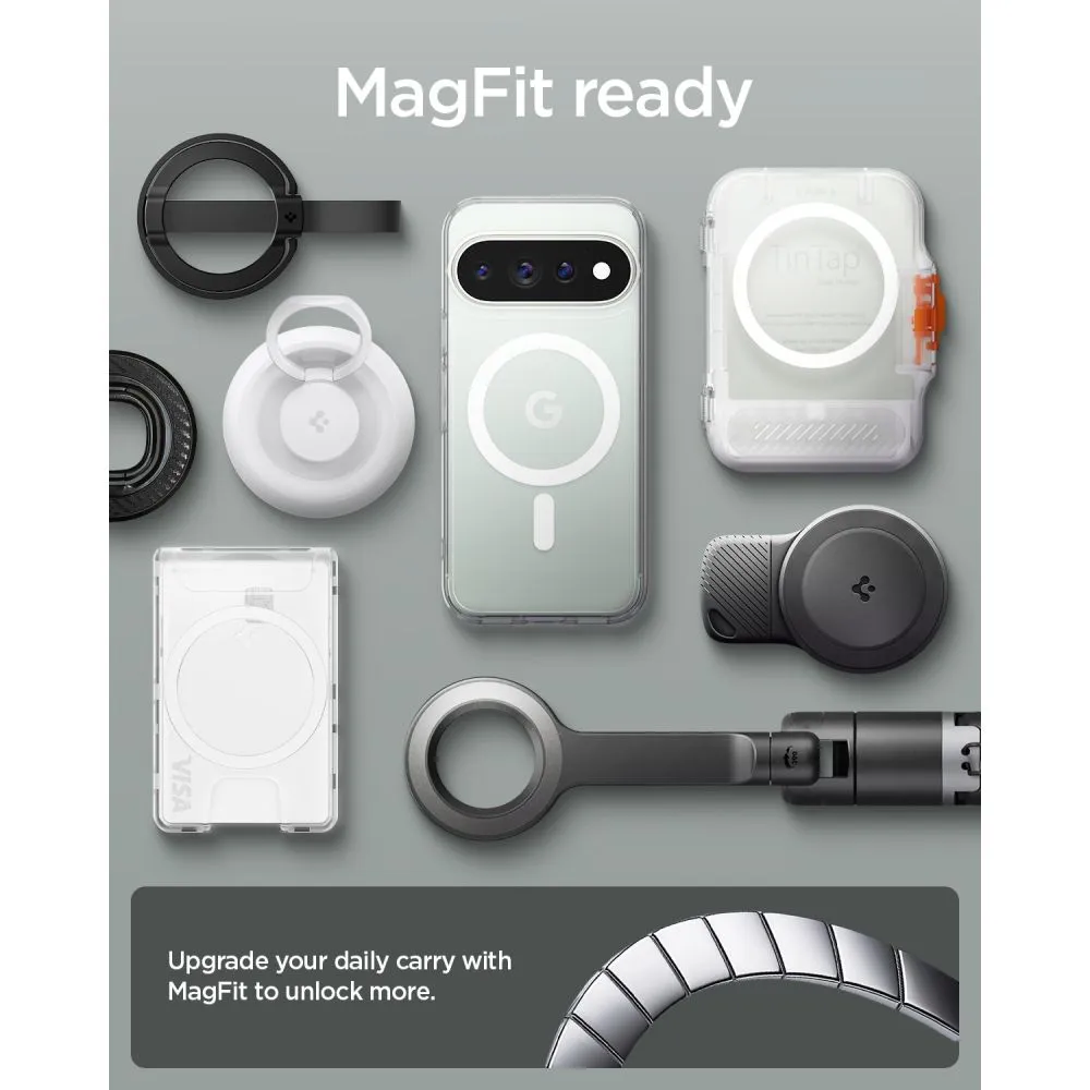 Google Pixel 11 Pro Telefona vāciņš caurspīdīgs SPIGEN ULTRA HYBRID MAG MAGSAFE