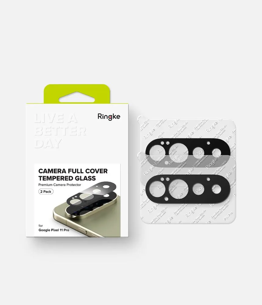 Google Pixel 11 Pro Aizsargstikls  RINGKE CAMERA FULL COVER 2-PACK