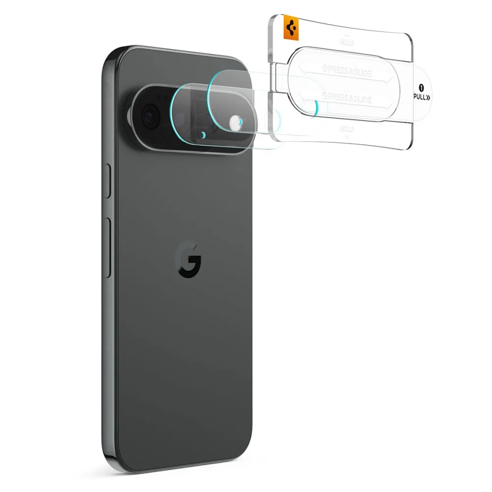 Google Pixel 11 Pro Aizsargstikls  SPIGEN OPTIK PRO GLAS.TR EZ FIT CAMERA PROTECTOR 2-PACK