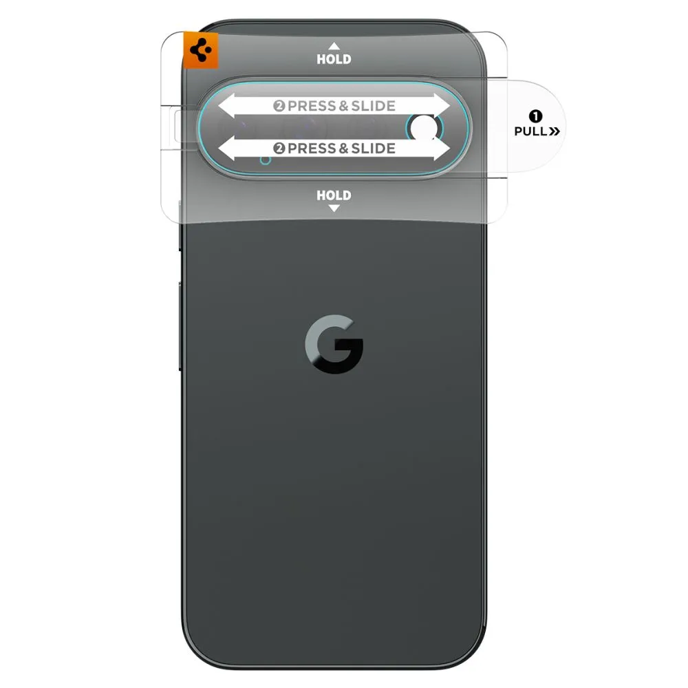 Google Pixel 11 Pro Aizsargstikls  SPIGEN OPTIK PRO GLAS.TR EZ FIT CAMERA PROTECTOR 2-PACK