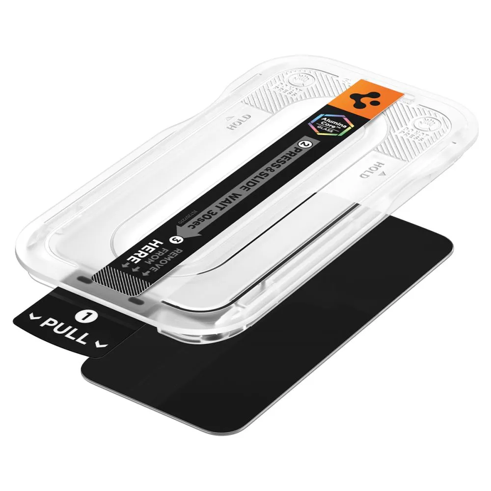 Google Pixel 11 Pro panssarilasi  SPIGEN GLAS.TR EZ FIT PRO AC PRIVACY 2-PACK