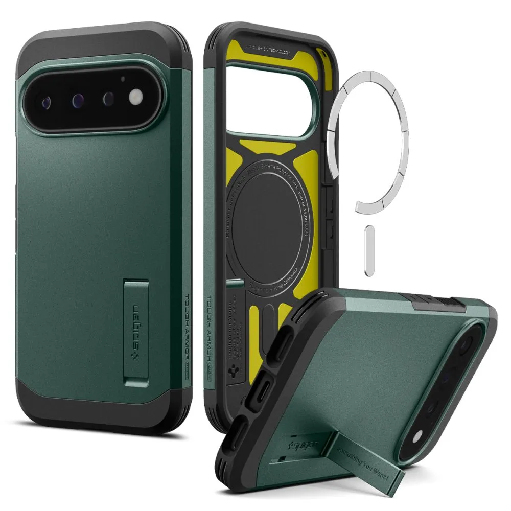 Google Pixel 11 Pro Telefona vāciņš  SPIGEN TOUGH ARMOR MAG MAGSAFE