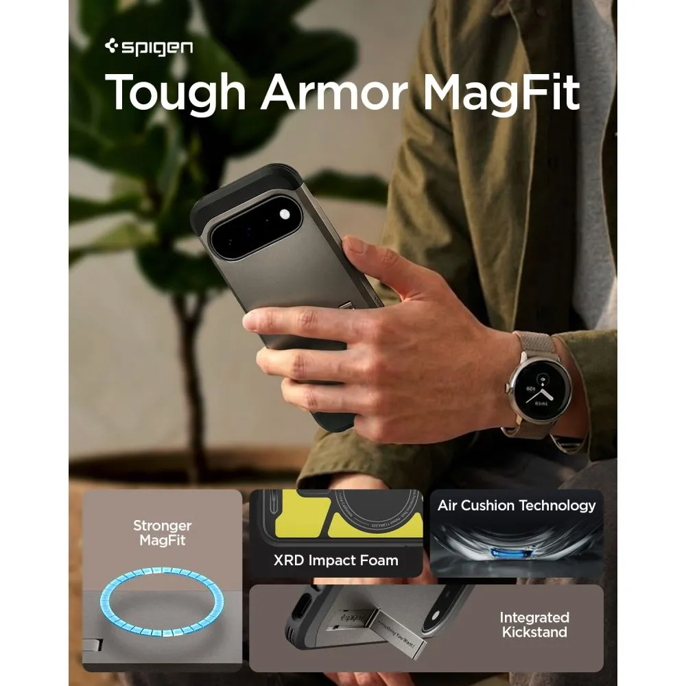 Google Pixel 11 Telefona vāciņš  SPIGEN TOUGH ARMOR MAG MAGSAFE