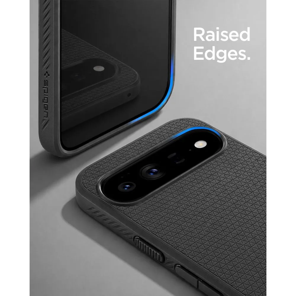Google Pixel 11 Telefona vāciņš melns SPIGEN LIQUID AIR MAG MAGSAFE