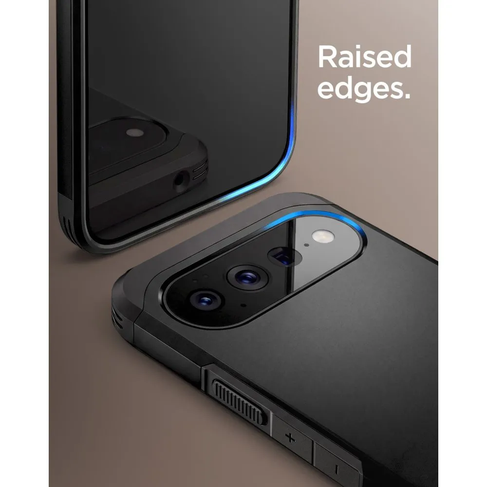 Google Pixel 11 skal svart SPIGEN TOUGH ARMOR MAG MAGSAFE