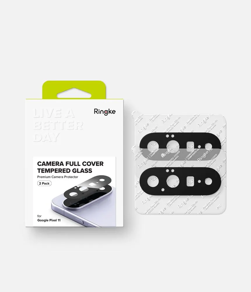 Google Pixel 11 Aizsargstikls  RINGKE CAMERA FULL COVER 2-PACK