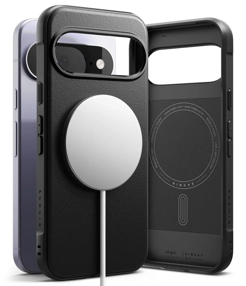 Google Pixel 11 Telefona vāciņš melns RINGKE ONYX MAGNETIC MAGSAFE