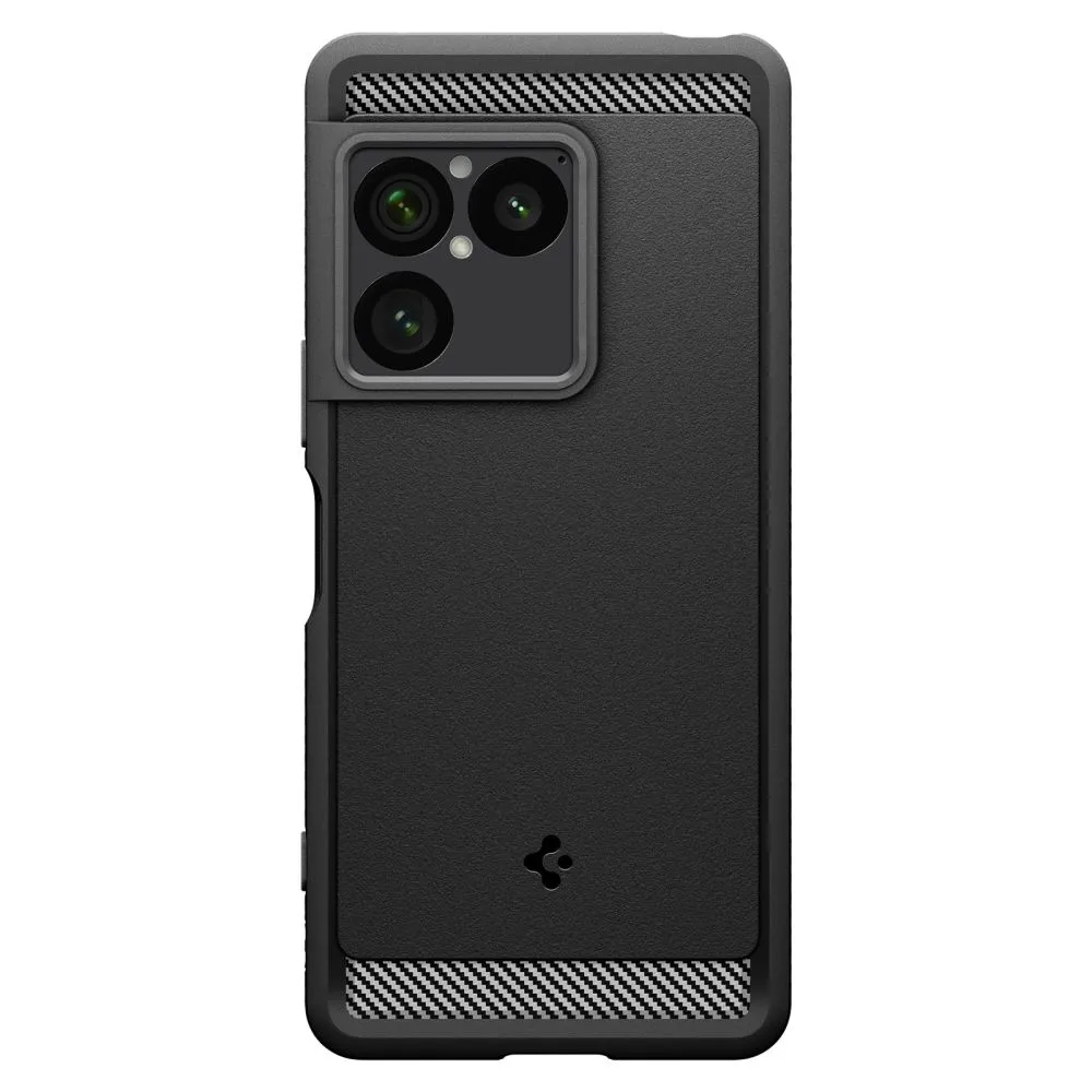 Sony Xperia 1 VIII Telefona vāciņš melns SPIGEN RUGGED ARMOR