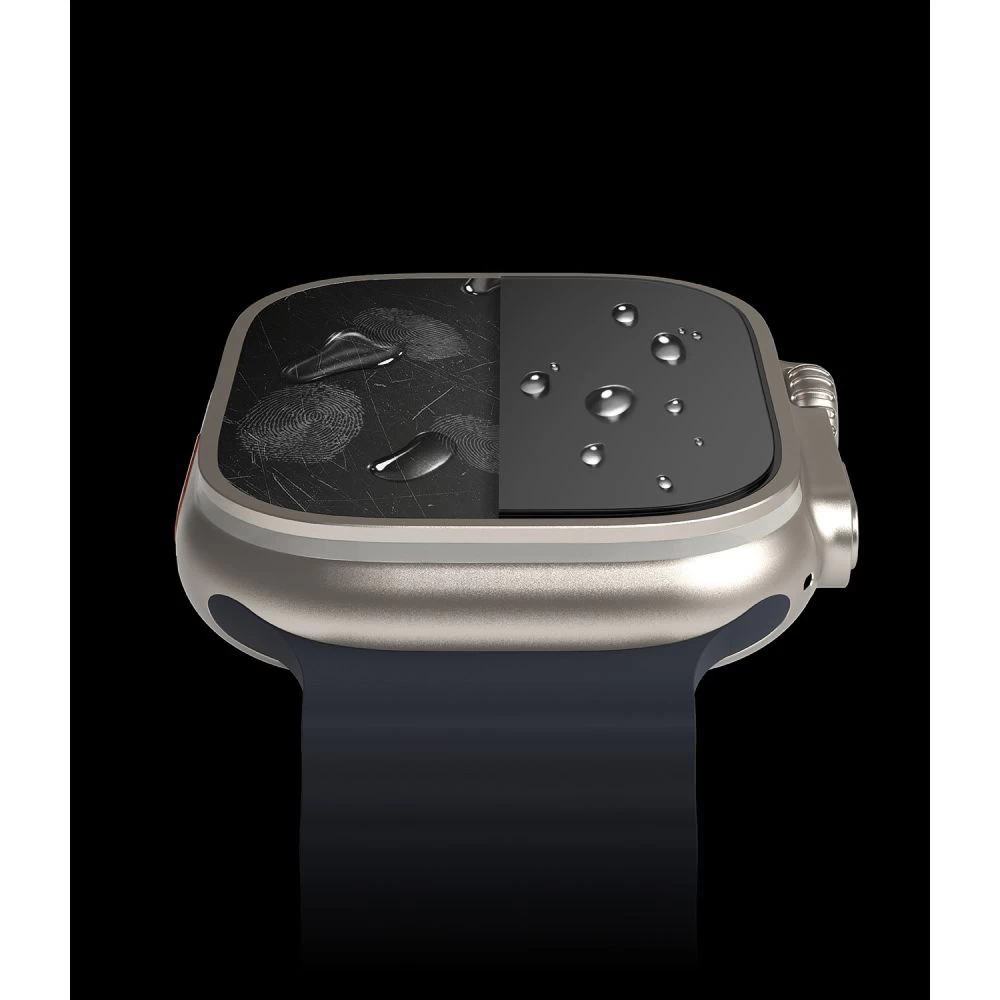 Apple Watch Ultra 4 viedpulksteņa aizsargstikls  RINGKE ID FC (49mm) (4-pack)