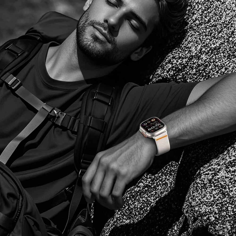 Apple Watch Ultra 4 Viedpulksteņu siksniņas  TECH-PROTECT NYLON CLASP (49 mm)