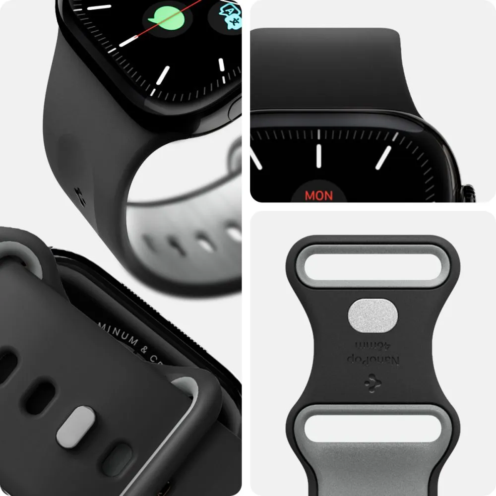 Apple Watch Ultra 4 Viedpulksteņu siksniņas  SPIGEN NANO POP (49 mm)