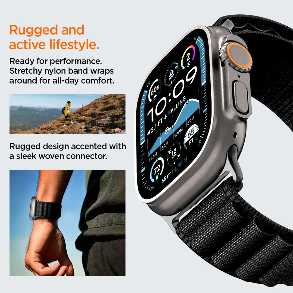 Apple Watch Ultra 4 Viedpulksteņu siksniņas  SPIGEN WBF1 BAND (49mm)